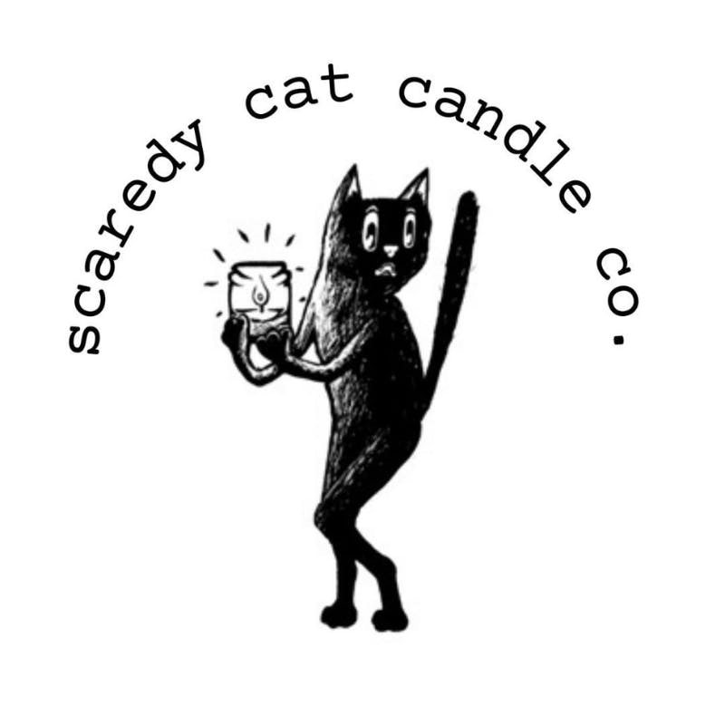 Scaredy Cat Candle Company logo