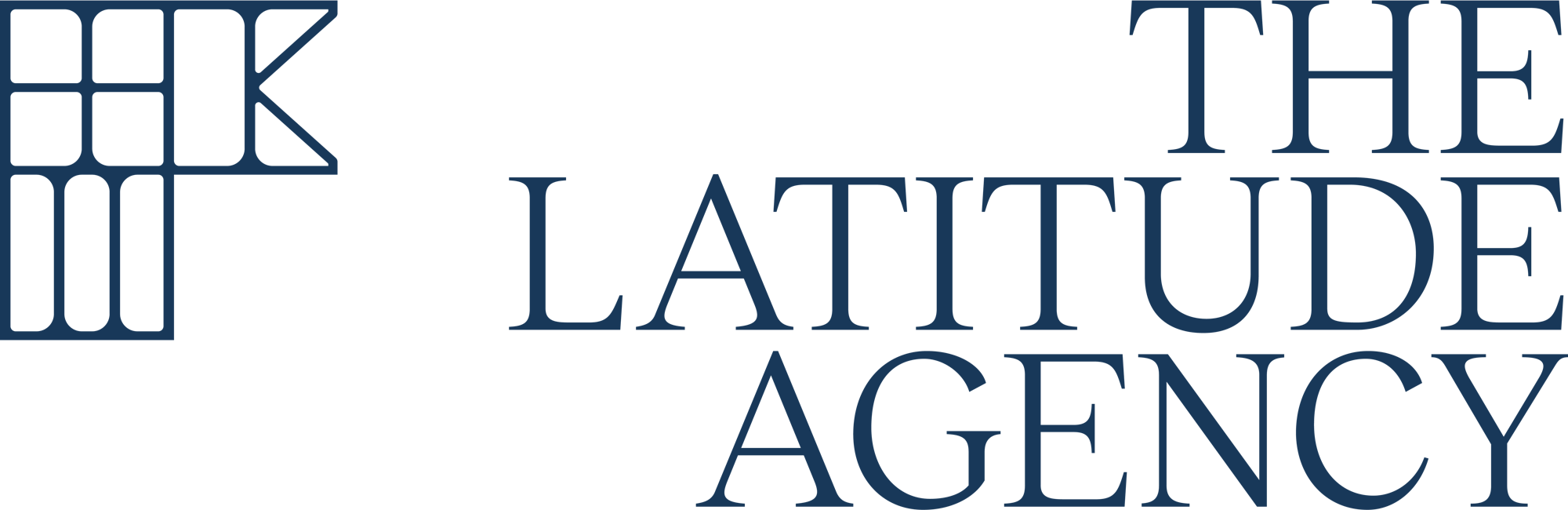 The Latitude Agency logo